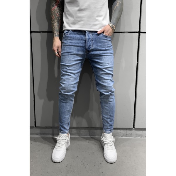 Jean Βlack Island 6572 Μπλέ Skinny fit